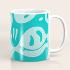 Eggshell Blue Melted Happiness Coffee Mug Gallery Image 1