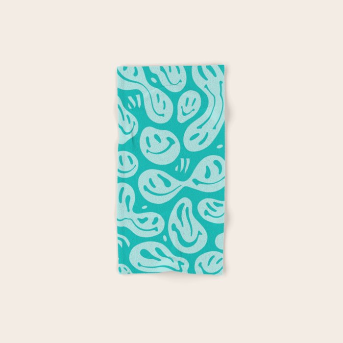 Eggshell Blue Melted Happiness Bath Towel Gallery Image 1