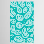 Eggshell Blue Melted Happiness Tablecloth Gallery Image 2