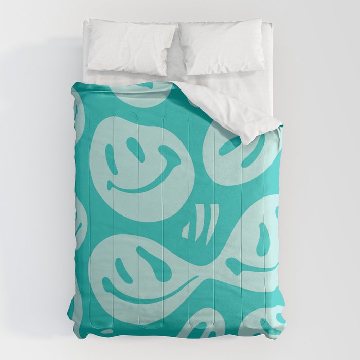Eggshell Blue Melted Happiness Comforter Gallery Image 6