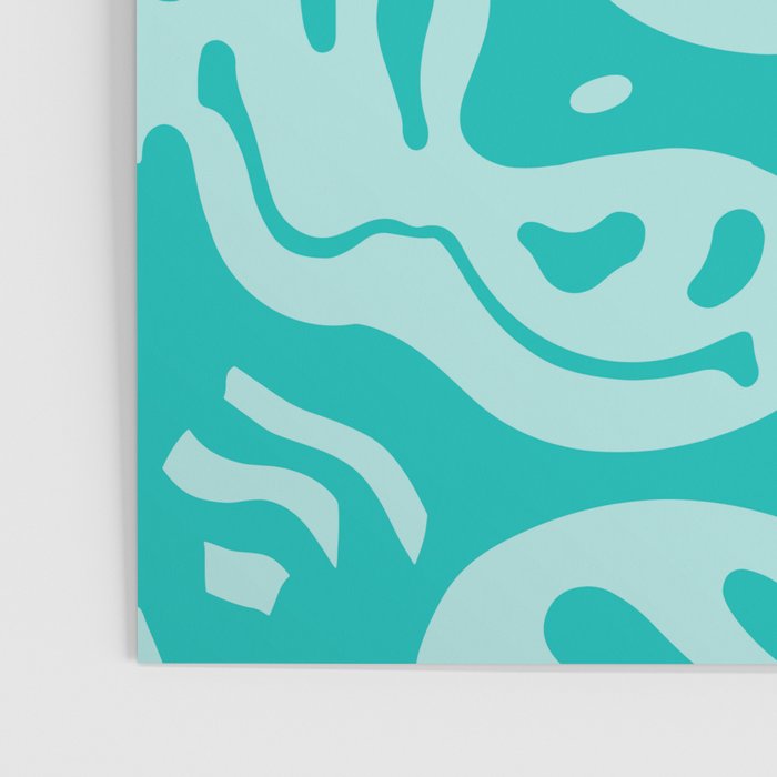 Eggshell Blue Melted Happiness Poster Gallery Image 3