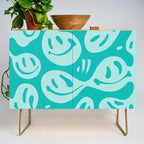 Eggshell Blue Melted Happiness Credenza Gallery Image 1