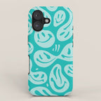 Eggshell Blue Melted Happiness iPhone Case Gallery Image 1