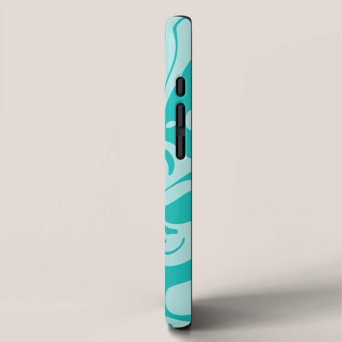 Eggshell Blue Melted Happiness iPhone Case Gallery Image 2