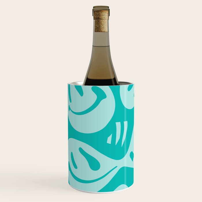 Eggshell Blue Melted Happiness Wine Chiller Gallery Image 1