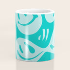 Eggshell Blue Melted Happiness Coffee Mug Gallery Image 4