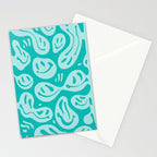 Eggshell Blue Melted Happiness Stationery Card Gallery Image 2