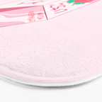Kawaii Strawberry Milk Shake Bath Mat Gallery Image 3