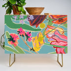 COLOURFUL TULIPS MEDITATION Credenza Gallery Image 1