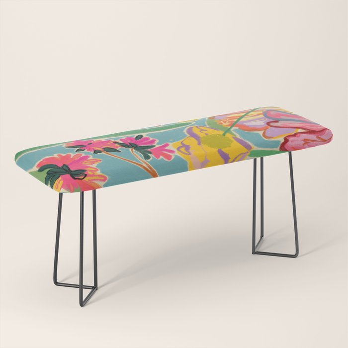 COLOURFUL TULIPS MEDITATION Bench Gallery Image 1