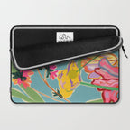 COLOURFUL TULIPS MEDITATION Laptop Sleeve Gallery Image 2