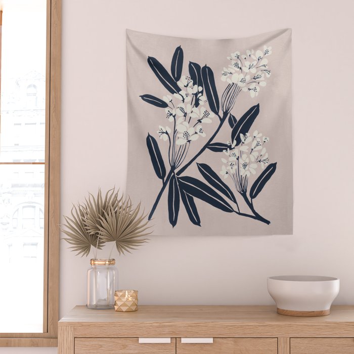 Boho Botanica Wall Tapestry Gallery Image 2