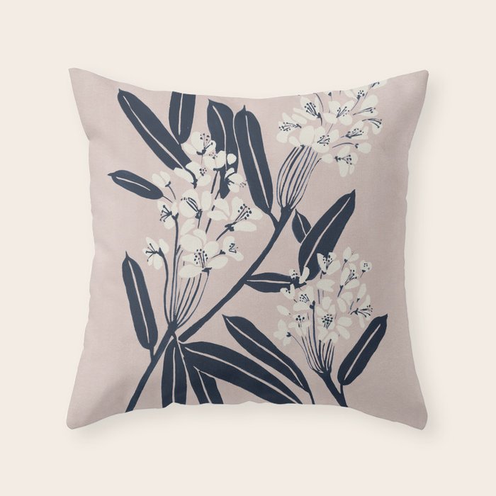 Boho Botanica Throw Pillow Gallery Image 6
