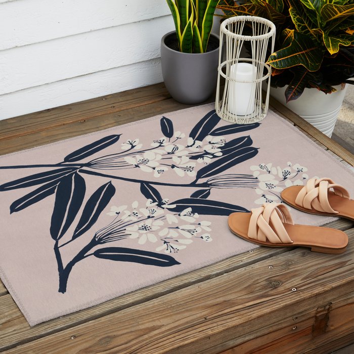 Boho Botanica Outdoor Rug Gallery Image 2