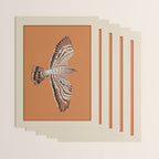 Hawk in Still Flight Wrapping Paper Gallery Image 3