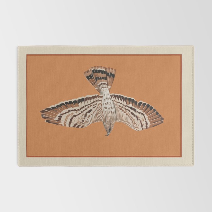 Hawk in Still Flight Rug Gallery Image 2