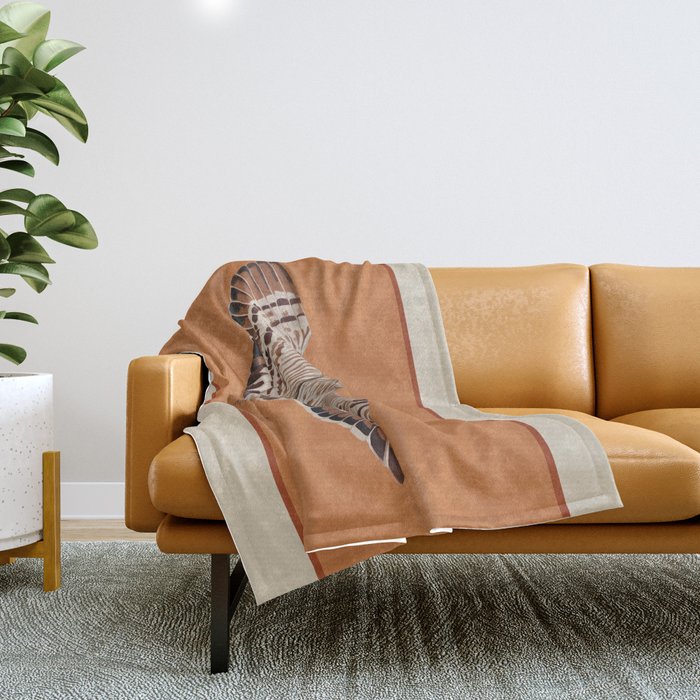 Hawk in Still Flight Throw Blanket Gallery Image 1