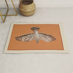 Hawk in Still Flight Rug Gallery Image 1