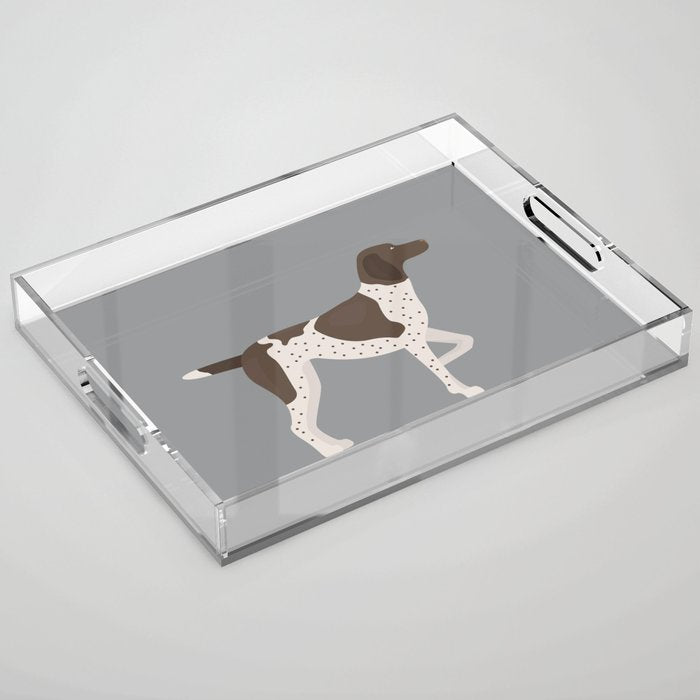 German Shorthaired Pointer Acrylic Tray Gallery Image 1