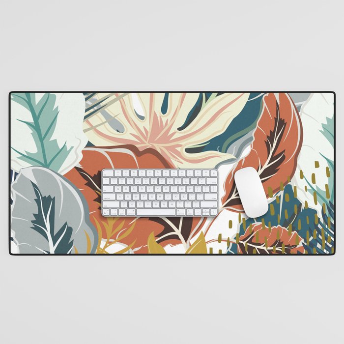 Tropical Wild Jungle Desk Mat Gallery Image 1