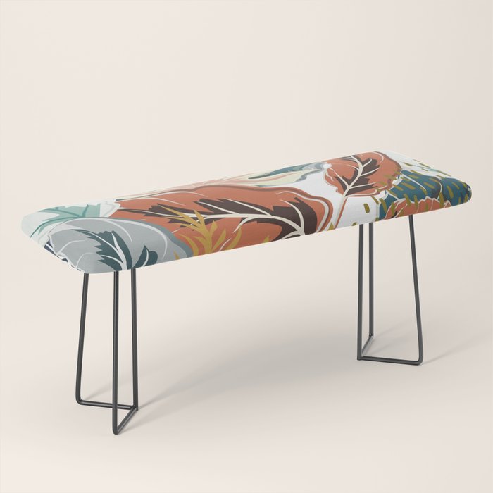 Tropical Wild Jungle Bench Gallery Image 1