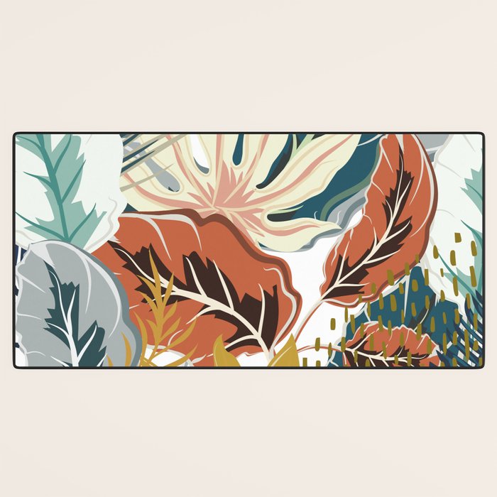 Tropical Wild Jungle Desk Mat Gallery Image 3
