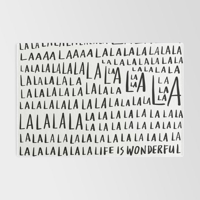Life is Wonderful Rug Gallery Image 2