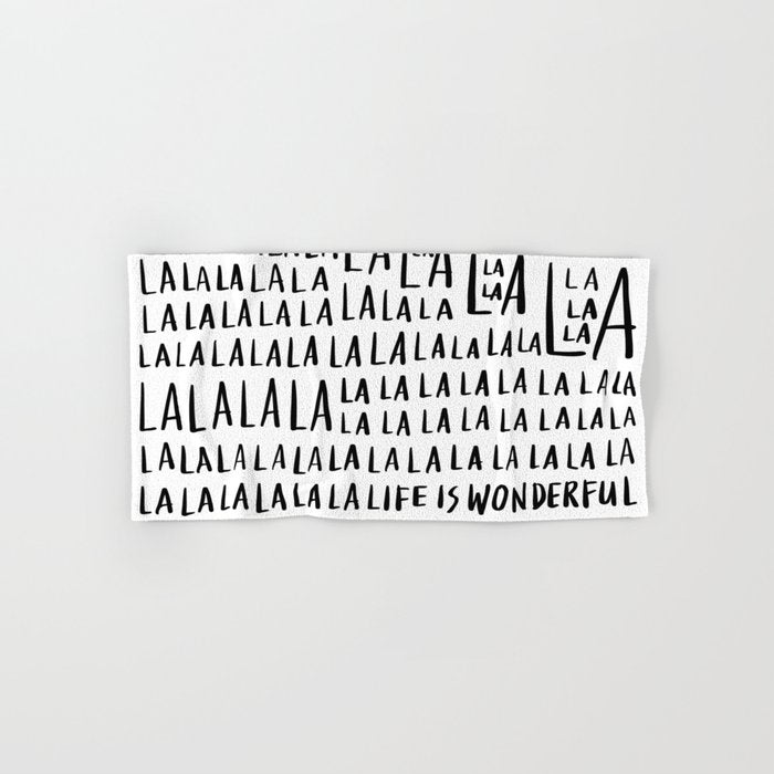 Life is Wonderful Towels Gallery Image 1