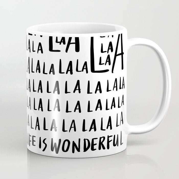 Life is Wonderful Coffee Mug Gallery Image 1