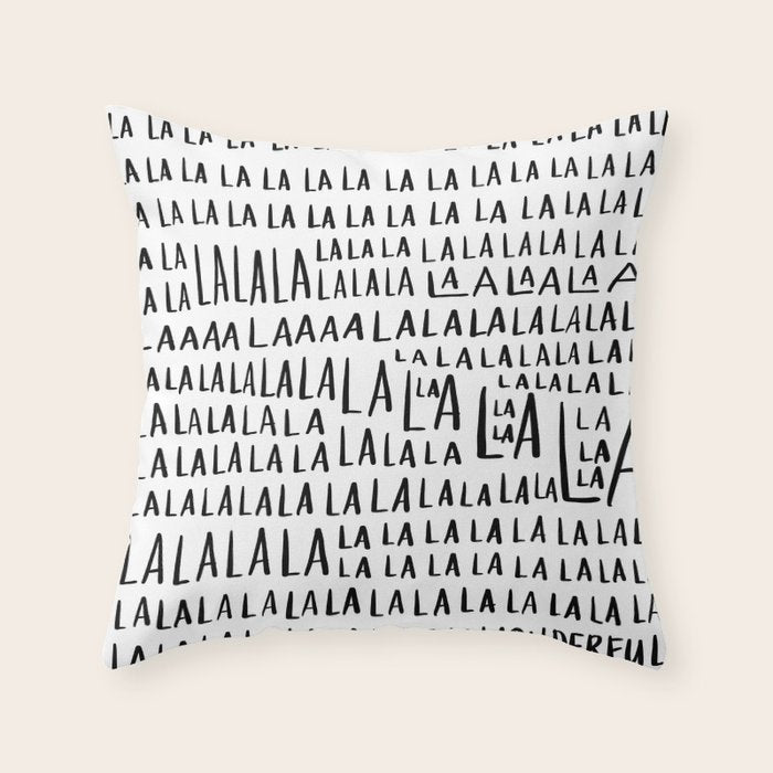 Life is Wonderful Throw Pillow Gallery Image 6