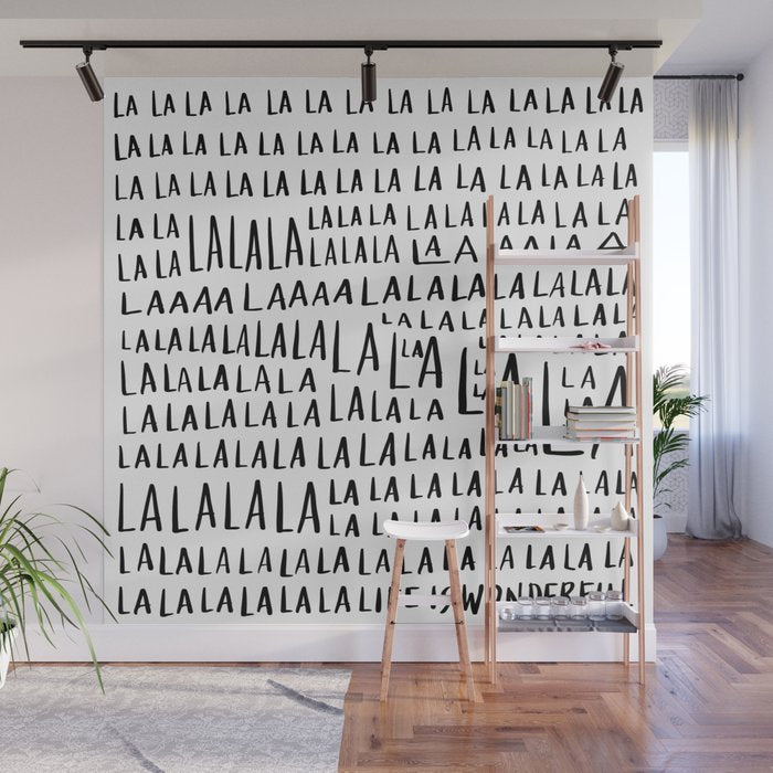 Life is Wonderful Wall Mural Gallery Image 1
