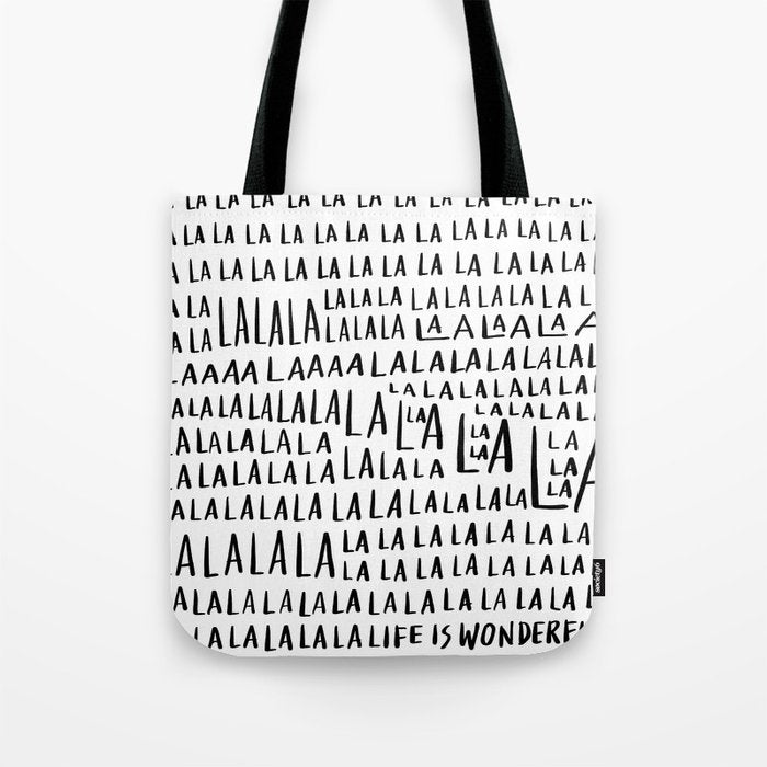 Life is Wonderful Tote Bag Gallery Image 1