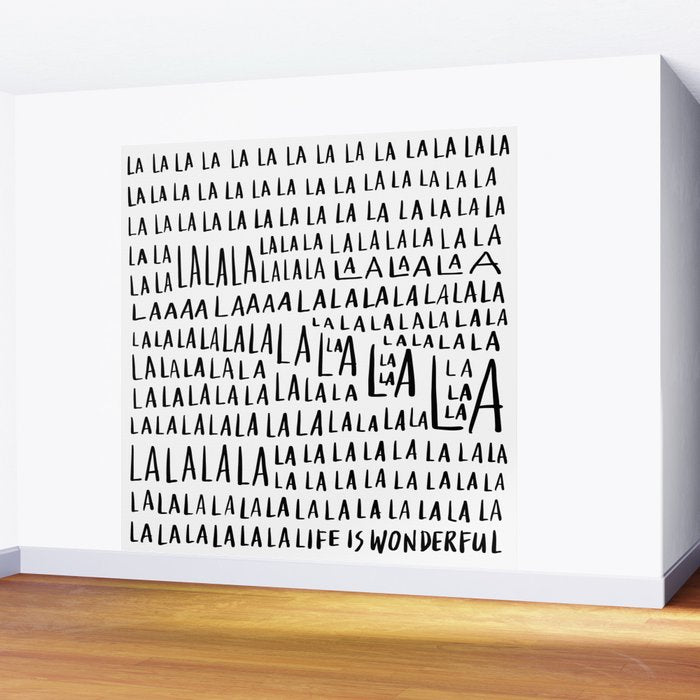 Life is Wonderful Wall Mural Gallery Image 2