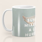 Sunshine Mixed With a Little Hurricane, Feminist Coffee Mug Gallery Image 3