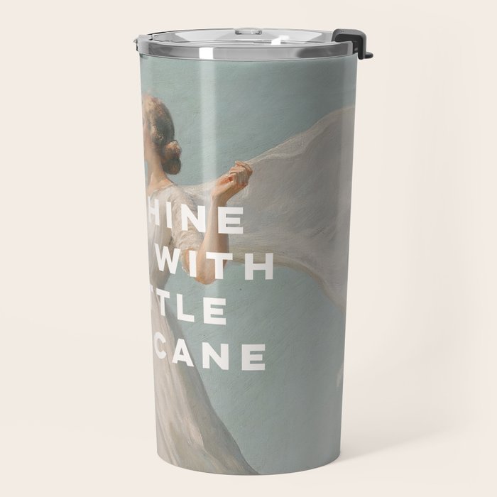 Sunshine Mixed With a Little Hurricane, Feminist Travel Mug Gallery Image 2