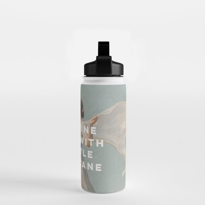 Sunshine Mixed With a Little Hurricane, Feminist Water Bottle Gallery Image 2
