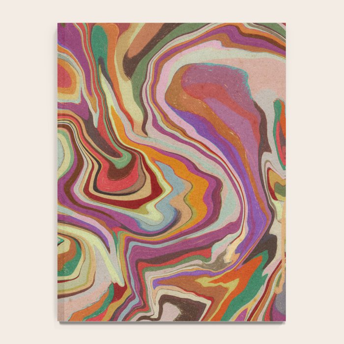 Colorful Liquid Swirl Notebook Gallery Image 4