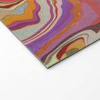 Colorful Liquid Swirl Welcome Mat Gallery Image 2