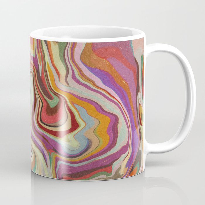 Colorful Liquid Swirl Coffee Mug Gallery Image 1