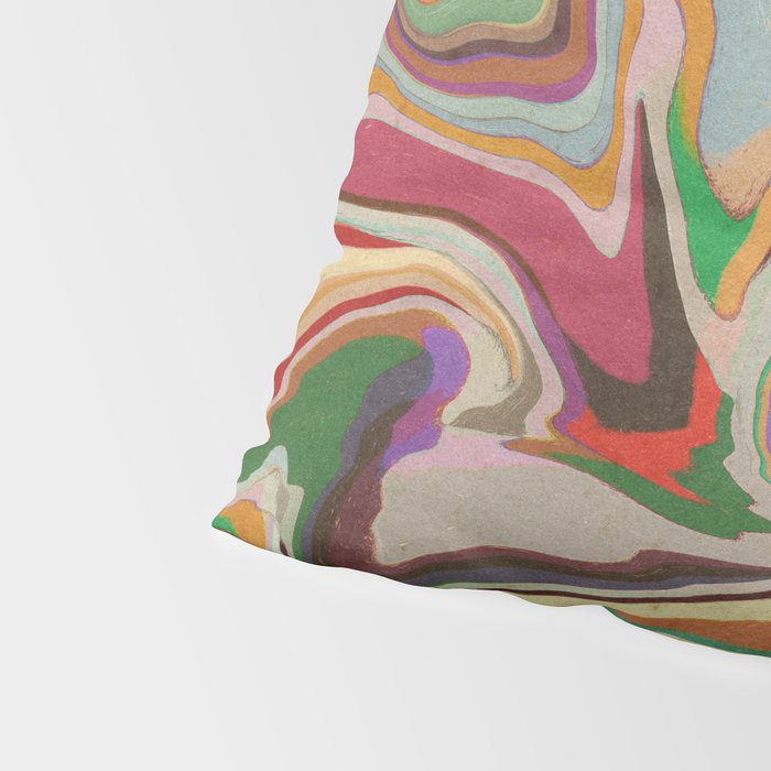 Colorful Liquid Swirl Pillow Sham Gallery Image 4