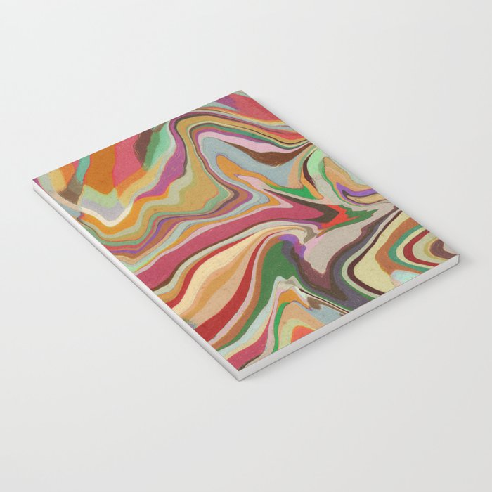 Colorful Liquid Swirl Notebook Gallery Image 3