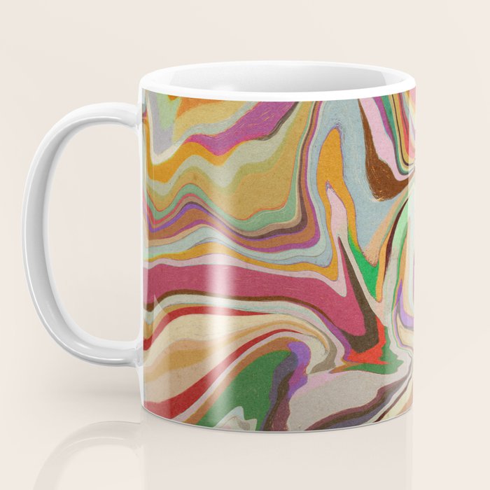 Colorful Liquid Swirl Coffee Mug Gallery Image 3