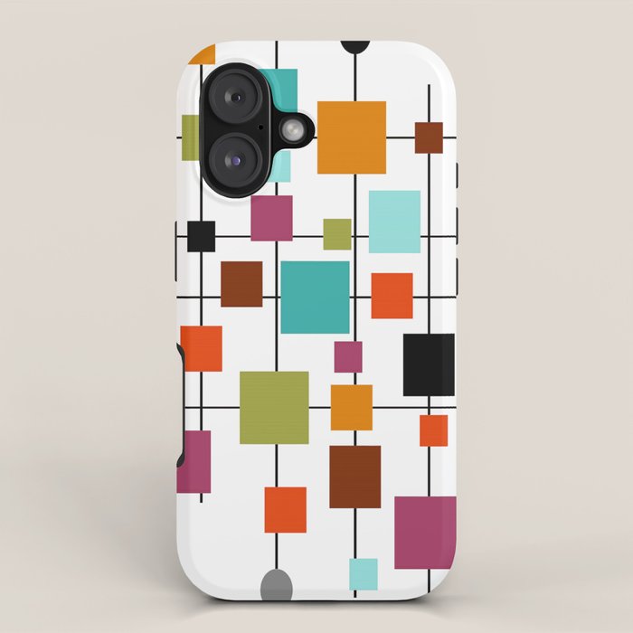 Mid-Century Modern Art 1.3.1 iPhone Case Gallery Image 1