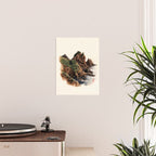 Japanese Painting coastal japandi Art Sage Green Poster Japanese Wall Art Maximalist Wall Art Poster Gallery Image 2