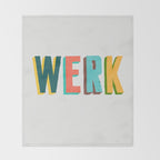 Werk Throw Blanket Gallery Image 2