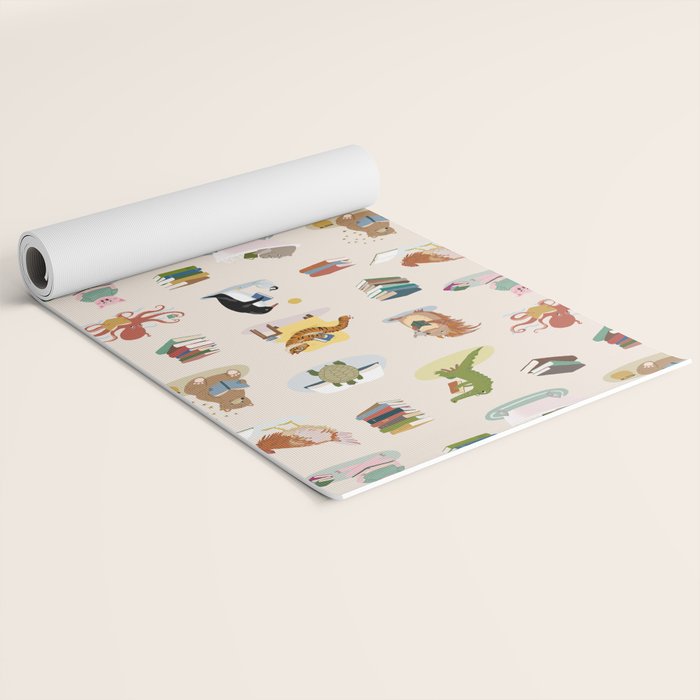 Animal Readers Yoga Mat Gallery Image 2