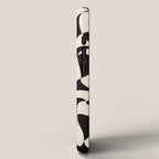  Black&White Warped Wavy Check iPhone Case Gallery Image 2