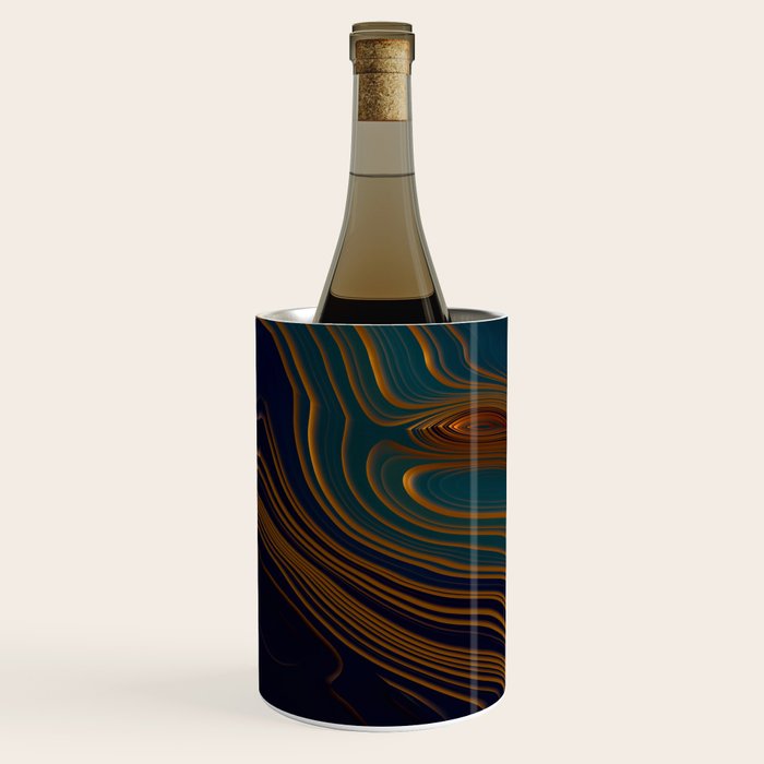 Peacock Ocean Wine Chiller Gallery Image 2