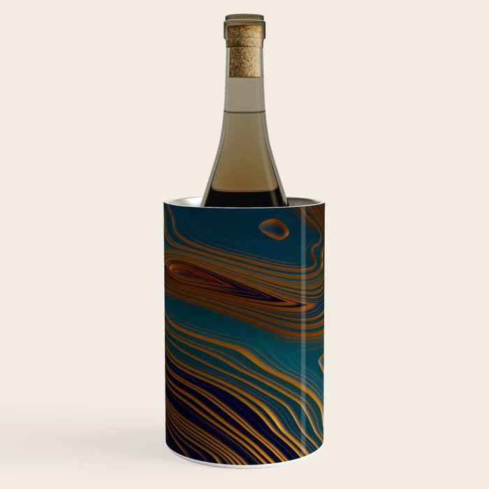 Peacock Ocean Wine Chiller Gallery Image 1