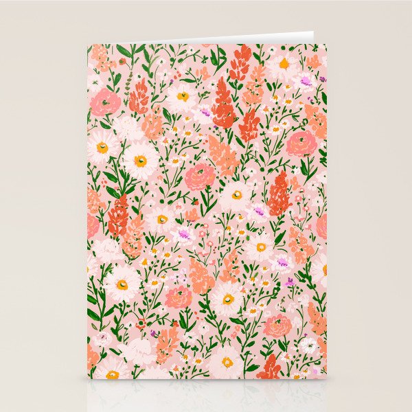 Late Summer Floral Stationery Card Gallery Image 1
